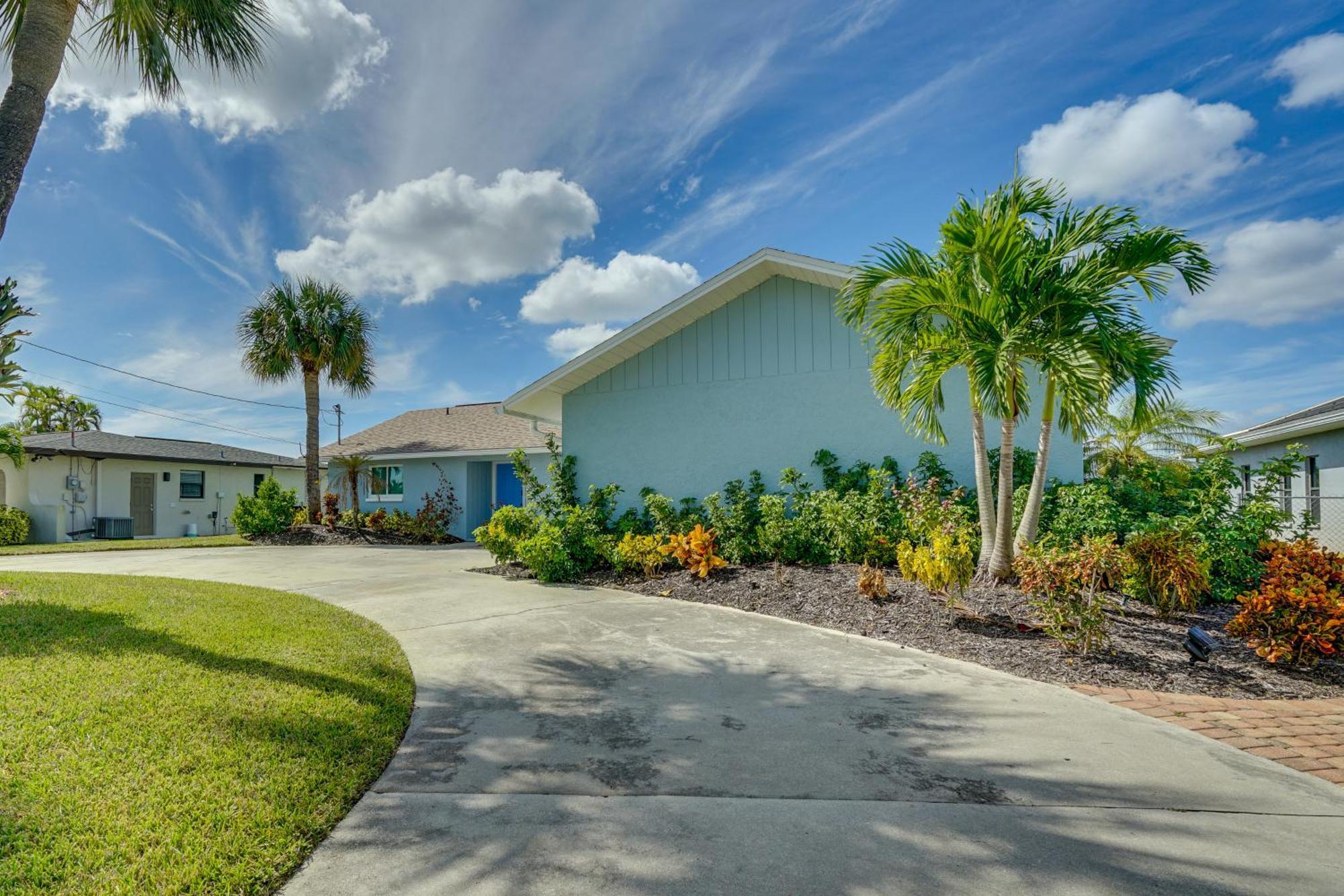 Beachy Cape Coral Home - Swim, Fish, Boat! Kültér fotó